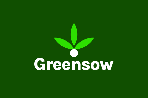 Greensow Branding Logo - Cultivating Sustainable Crops for a Greener, Healthier Future