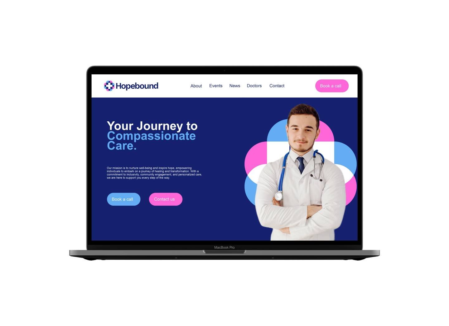 Hopebound Branding Web - Digital Presence for Health and Wellness