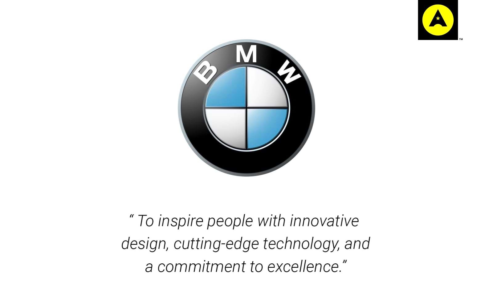 BMW perpose statement