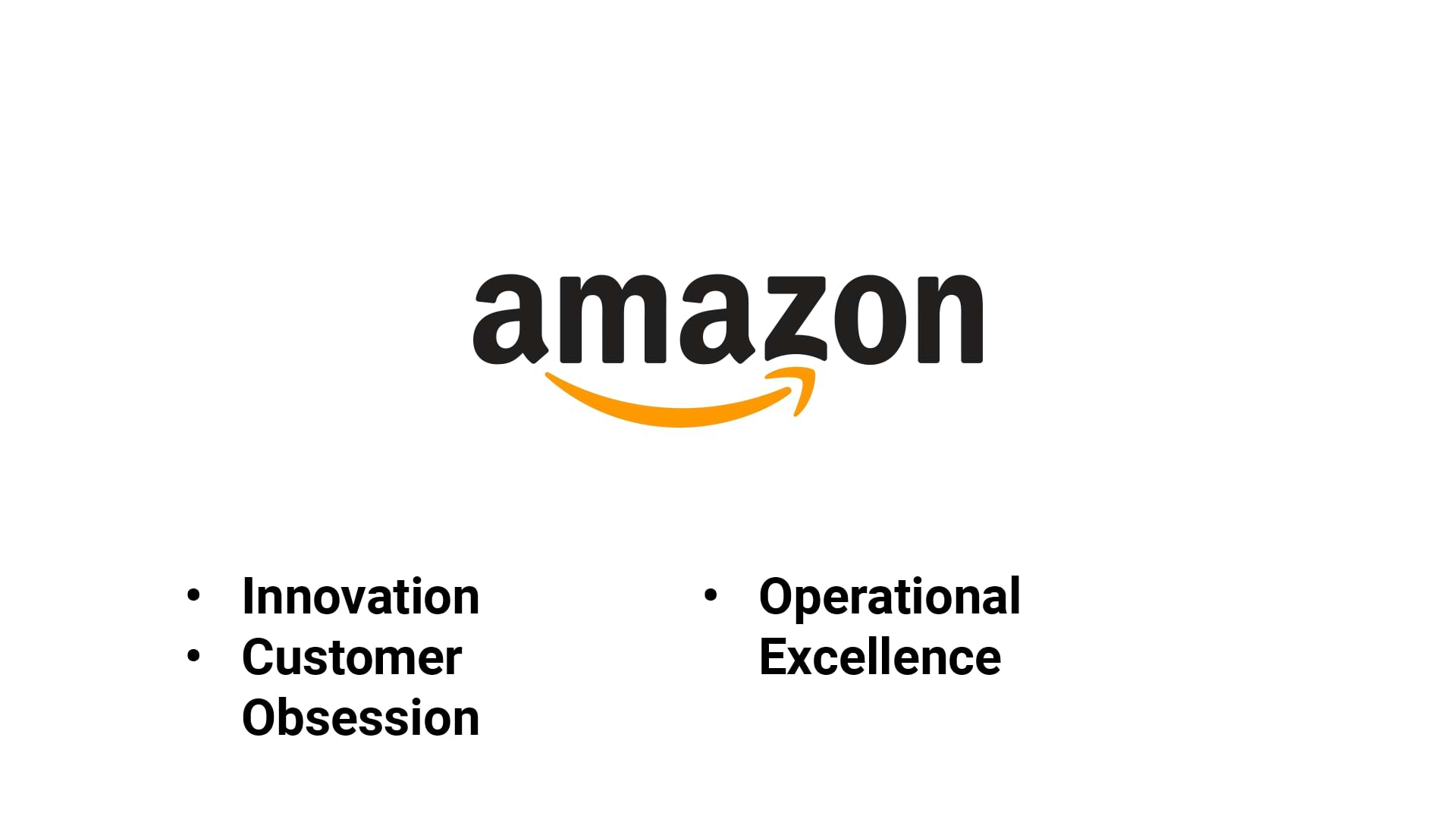 Amazone Brand Values