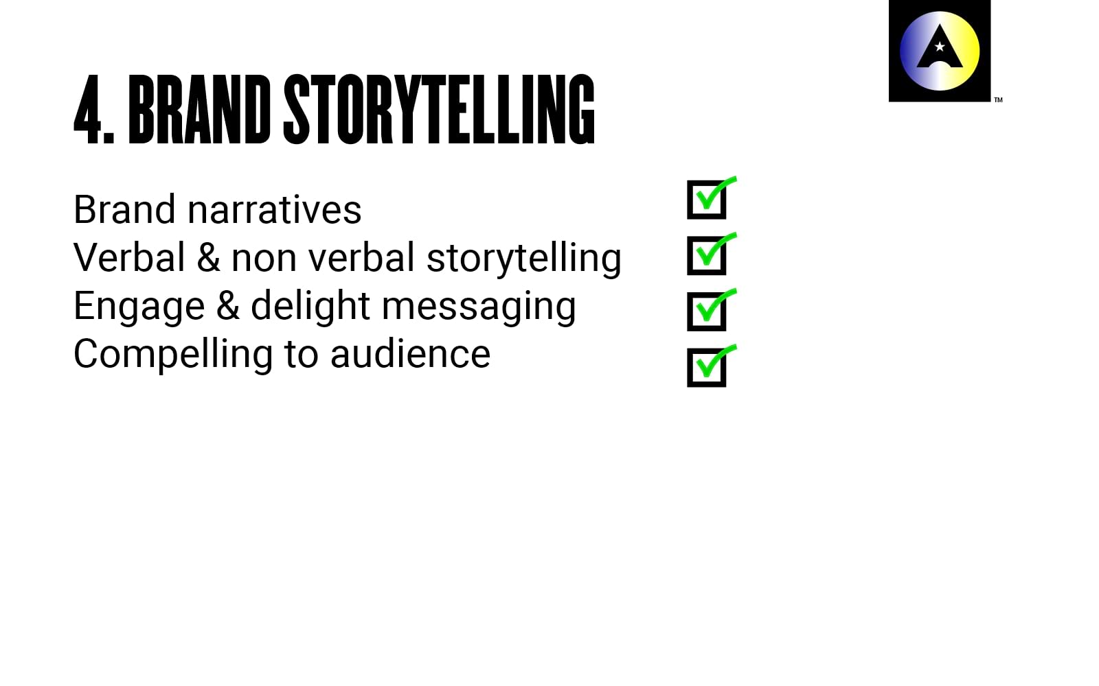 Brand storytelling