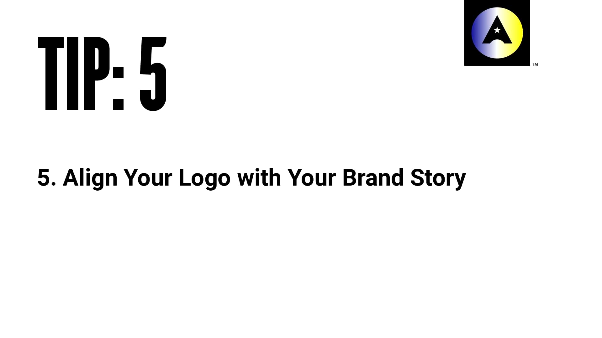 Logo design tip 6